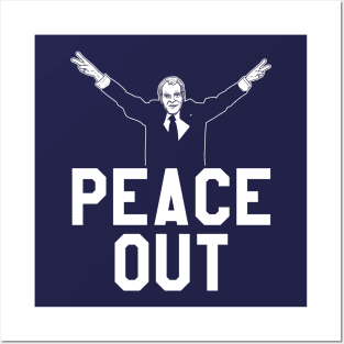 Peace Out Dick Nixon Tee Posters and Art